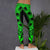 Hawaii Women Leggings Polynesian Pattern Green - Polynesian Pride