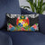 Tonga Pillow - Coat Of Arms With Tropical Flowers - Polynesian Pride