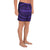 Polynesian Seamless Violet Men's Athletic Long Shorts - Polynesian Pride