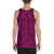 Polynesian Lauhala Mix Pink - Hawaii Men's Tank Top - Polynesian Pride