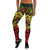 Guam Polynesian Leggings - Reggae Shark Polynesian Tattoo - Polynesian Pride