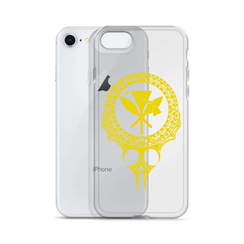 Kanaka Maoli Iphone Case The Eyes Yellow AH iPhone 7/8 Phone Case Yellow - Polynesian Pride