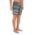 Polynesian Hawaiian Style Tribal Tattoo White Men's Athletic Long Shorts - Polynesian Pride