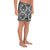 Polynesian Kakau Turtle Men's Athletic Long Shorts - Polynesian Pride