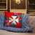 Wallis And Futuna Polynesian Pillow - Hibiscus Surround - Polynesian Pride