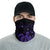 Hawaiian Bandana Turtle Polynesian Neck Gaiter - Purple Unisex One Size Purple - Polynesian Pride