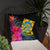 Tuvalu Polynesian Basic Pillow - Tropical Bouquet - Polynesian Pride