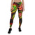 Tahiti Polynesian Legging - Reggae Plumeria Reggae - Polynesian Pride