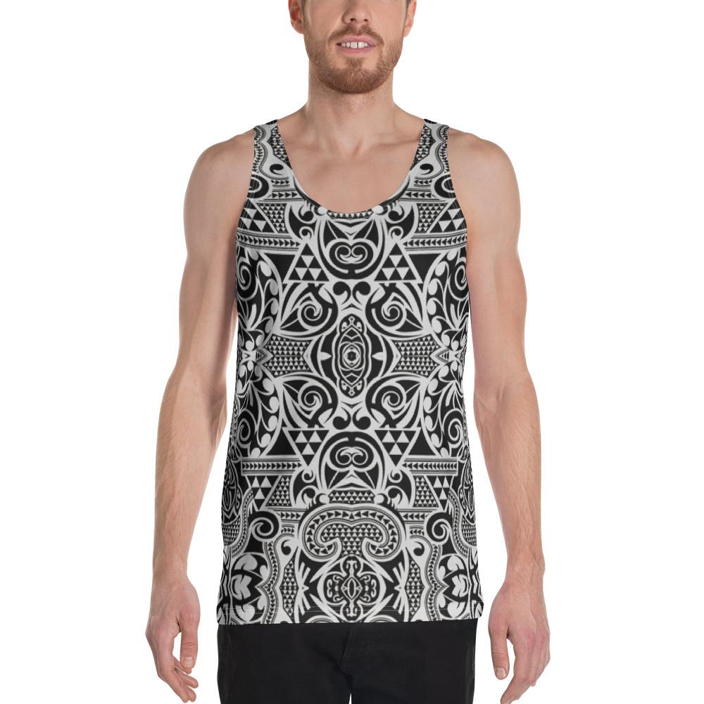 Polynesian Kakau Turtle - Hawaii Men's Tank Top Purple - Polynesian Pride