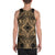 Polynesian Plumeria Mix Gold Black - Hawaii Men's Tank Top - Polynesian Pride