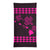 Hawaii Bandana Kakau Polynesian Three Turtle Map Neck Gaiter - Pink - Polynesian Pride