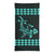 Hawaii Bandana Kakau Polynesian Hammerhead Shark Map Neck Gaiter - Turquoise - Polynesian Pride