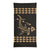 Hawaii Bandana Kakau Polynesian Hammerhead Shark Map Neck Gaiter - Gold - Polynesian Pride