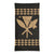 Hawaii Bandana Kakau Polynesian Kanaka Map Neck Gaiter - Gold - Polynesian Pride