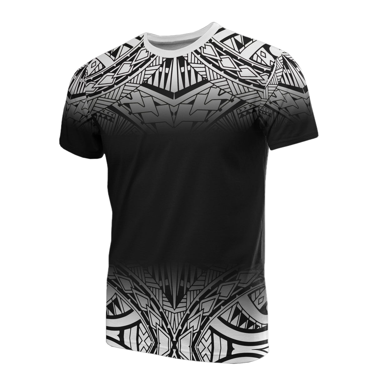 Polynesian T Shirt Polynesian Tattoo Fog Style Unisex Black - Polynesian Pride