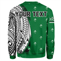 (Personalized) Hawaii - Molokai High Tribal Kakau Sweatshirt - AH - Polynesian Pride