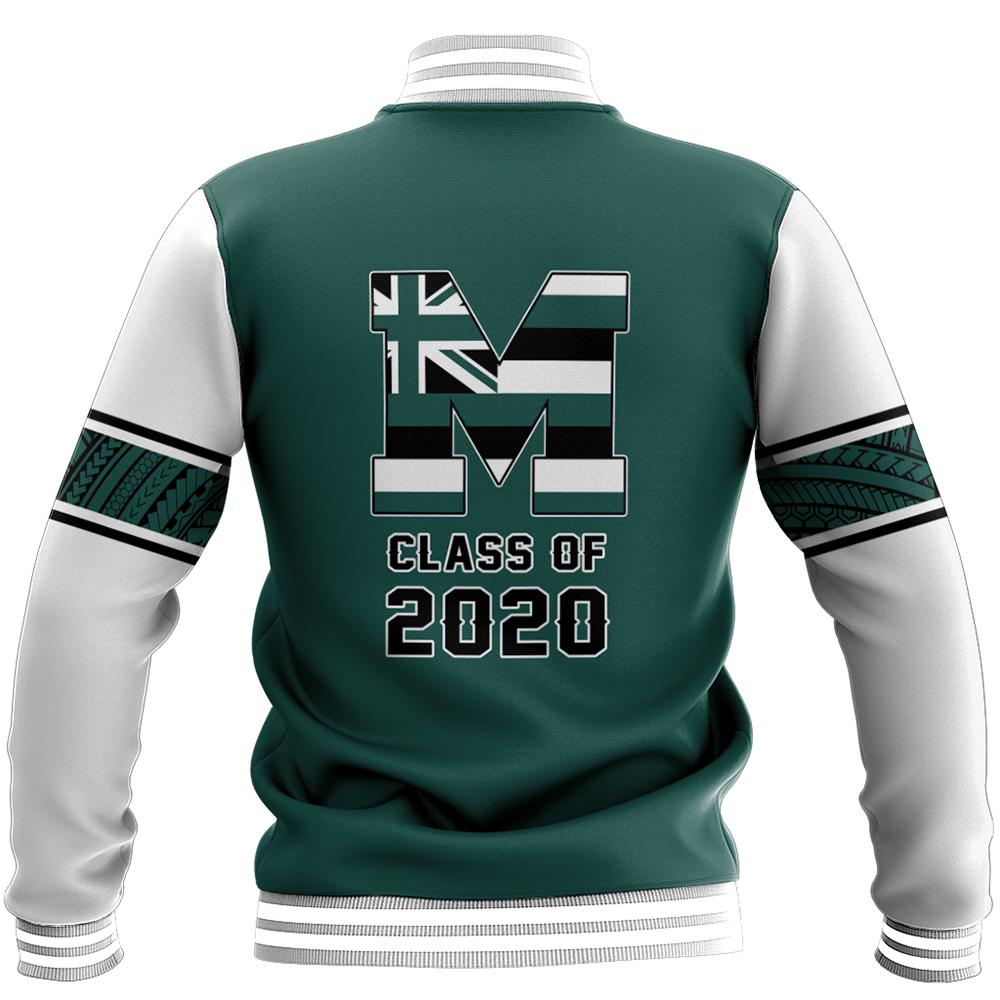 (Personalized) Hawaii Baseball Jacket - Molokai High Custom Your Class Baseball Jacket - AH - Polynesian Pride
