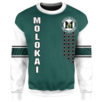 (Personalized) Hawaii - Molokai High Custom Your Class Sweatshirt - AH - Polynesian Pride