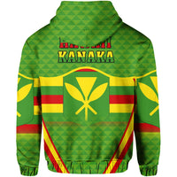 Kakau Kanaka Maoli Hawaii Zip Hoodie Line Sport - Polynesian Pride