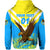 Custom Papua New Guinea Mount Hagen Eagles Zip Hoodie Wamp Nga Rugby Blue, Custom Text and Number LT8 - Polynesian Pride