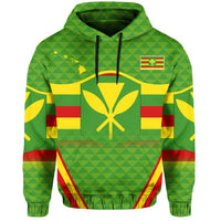 Kakau Kanaka Maoli Hawaii Hoodie Line Sport - Polynesian Pride