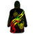 Nauru Scorpio Tribal Pattern Style Reggae Wearable Blanket Hoodie LT9 - Polynesian Pride