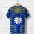 Nauru Polynesian Flag T Shirt Creative Style Blue LT8 - Polynesian Pride