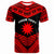 Nauru Custom T Shirt Tribal Pattern Cool Style Red Color Unisex Red - Polynesian Pride