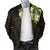 Nauru Men's Bomber Jacket - Polynesian Gold Patterns Collection - Polynesian Pride