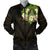 Nauru Men's Bomber Jacket - Polynesian Gold Patterns Collection - Polynesian Pride