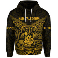 New Caledonia Hoodie Simple Style Gold LT8 - Polynesian Pride