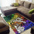 New Caledonia Area Rug - Rainbow Polynesian Pattern - Polynesian Pride