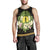 New Caledonia Men's Tank Top - Polynesian Gold Patterns Collection - Polynesian Pride