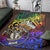 Niue Area Rug - Rainbow Polynesian Pattern - Polynesian Pride