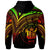 Niue Hoodie Reggae Color Cross Style - Polynesian Pride