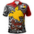 Papua New Guinea Polo Shirt Custom Madang Of Papua New Guinea With Polynesian Patterns Polo Shirt Art - Polynesian Pride