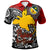 Papua New Guinea Polo Shirt Custom Jiwaka Of Papua New Guinea With Polynesian Patterns Polo Shirt Art - Polynesian Pride