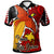 Papua New Guinea Polo Shirt Custom Paradise Bird Of Papua New Guinea with Polynesian Patterns Polo Shirt Art - Polynesian Pride