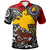 Papua New Guinea Polo Shirt Custom Manus Of Papua New Guinea With Polynesian Patterns Polo Shirt Art - Polynesian Pride