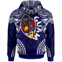 Guam Hoodie Custom Guam Independence Day Wish You A Very Happy Independence Day With Polynesian Patterns LT10 - Polynesian Pride