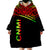 Northern Mariana Islands Reggae Fog Version Wearable Blanket Hoodie LT9 - Polynesian Pride