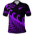 Custom New Zealand Rugby Maori Polo Shirt Silver Fern Koru Vibes Purple LT8 - Polynesian Pride