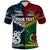 Custom Vanuatu New Zealand Polo Shirt Together Blue LT8 - Polynesian Pride