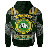 Hawaii Kaimuki High School Hoodie Custom Kaimuki High School Polynesian Pattern Hoodie LT10 - Polynesian Pride