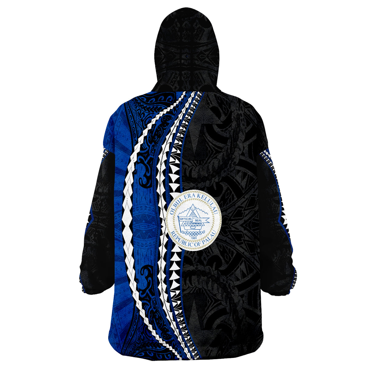 Palau Kanaloa Tatau Gen MP Wearable Blanket Hoodie LT9 - Polynesian Pride