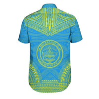 Palau Polynesian Chief Shirt - Flag Version - Polynesian Pride