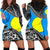 Palau Hoodie Dress - Palau Flag Fall In The Wave K9 Blue - Polynesian Pride