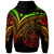 Palau Hoodie Reggae Color Cross Style - Polynesian Pride