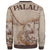 Palau Sweatshirt - Hibiscus Flowers Vintage Style - Polynesian Pride