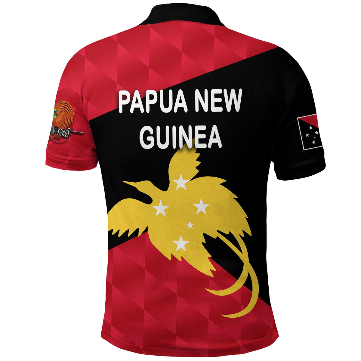 Papua New Guinea Rugby Polo Shirt - Polynesian Pride